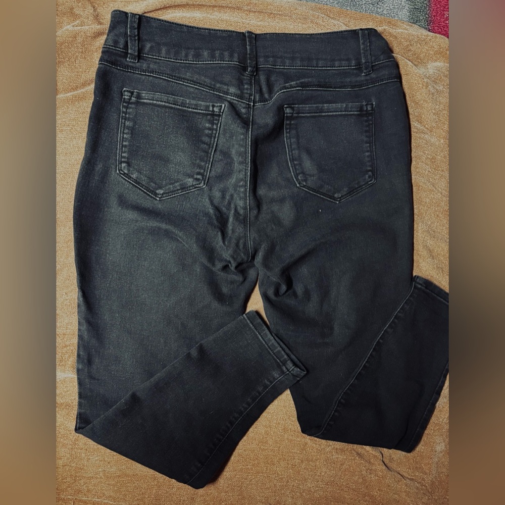 d. jeans Women’s Black Jeggings Stretch Slim Fit - Picture 7 of 10